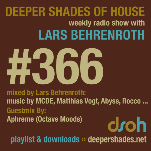 Deeper Shades of House Episode 366 Cover Art - Deep House Radio Show