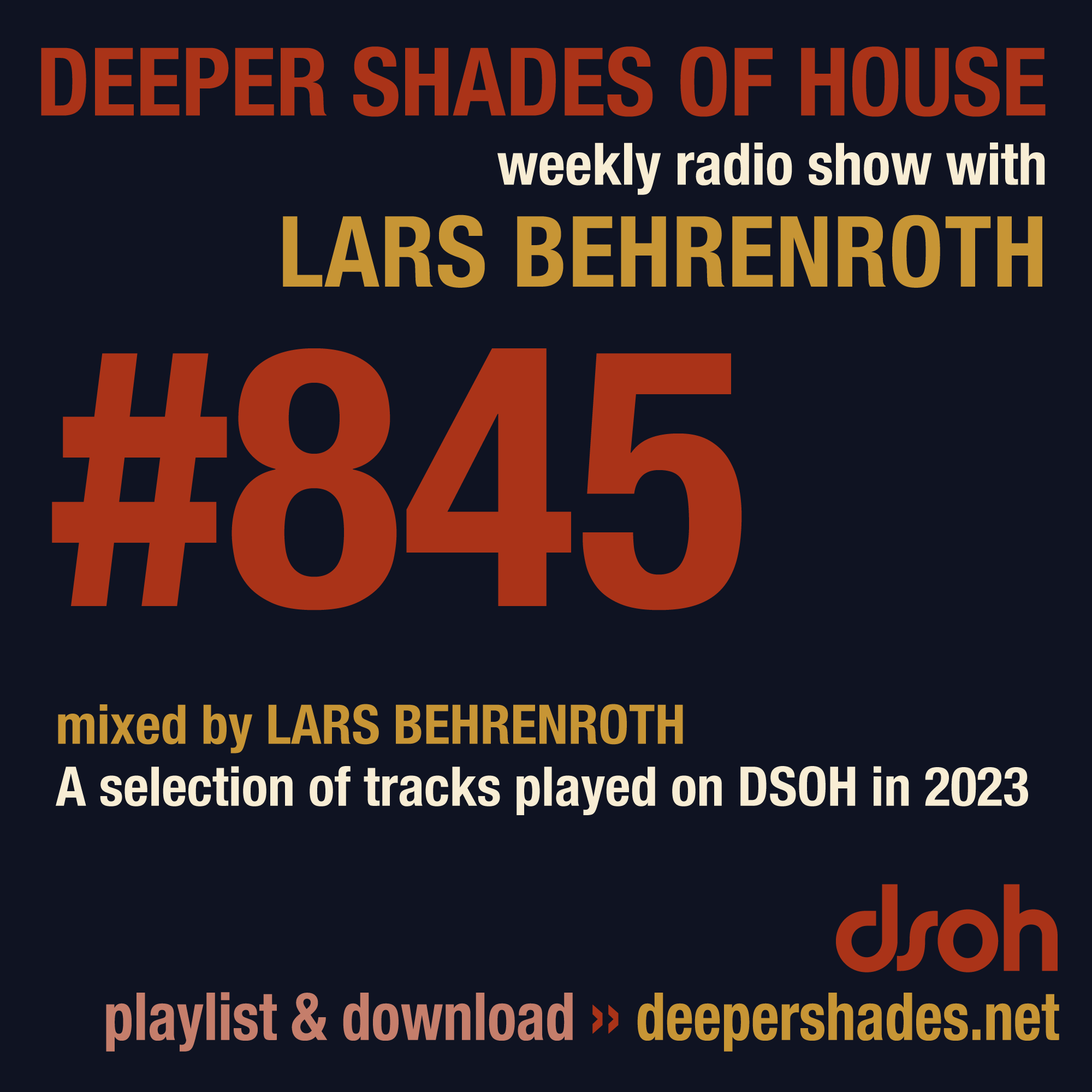 Deep House DJ Mix - Best Of 2023 - Mixed by Lars Behrenroth