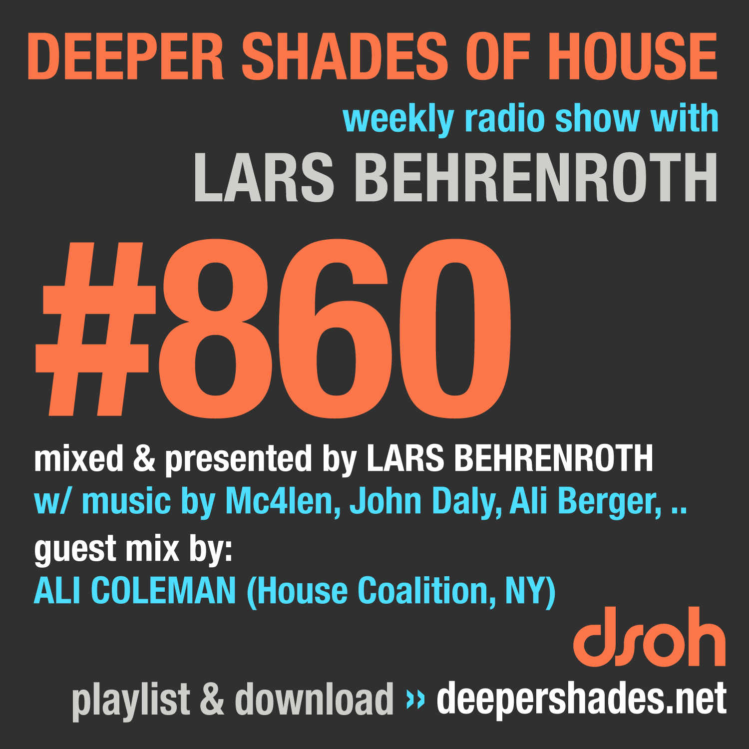 Deep House Radio Show Deeper Shades Of House 860