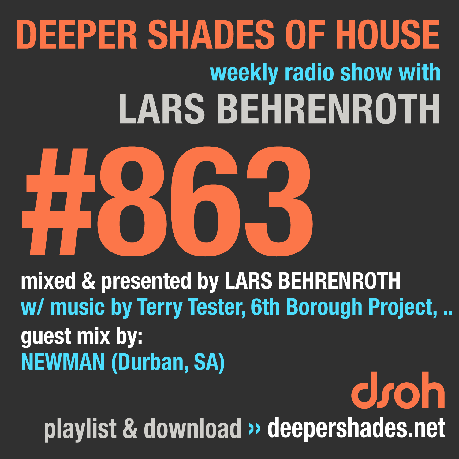 Deep House Radio Show Deeper Shades Of House 863