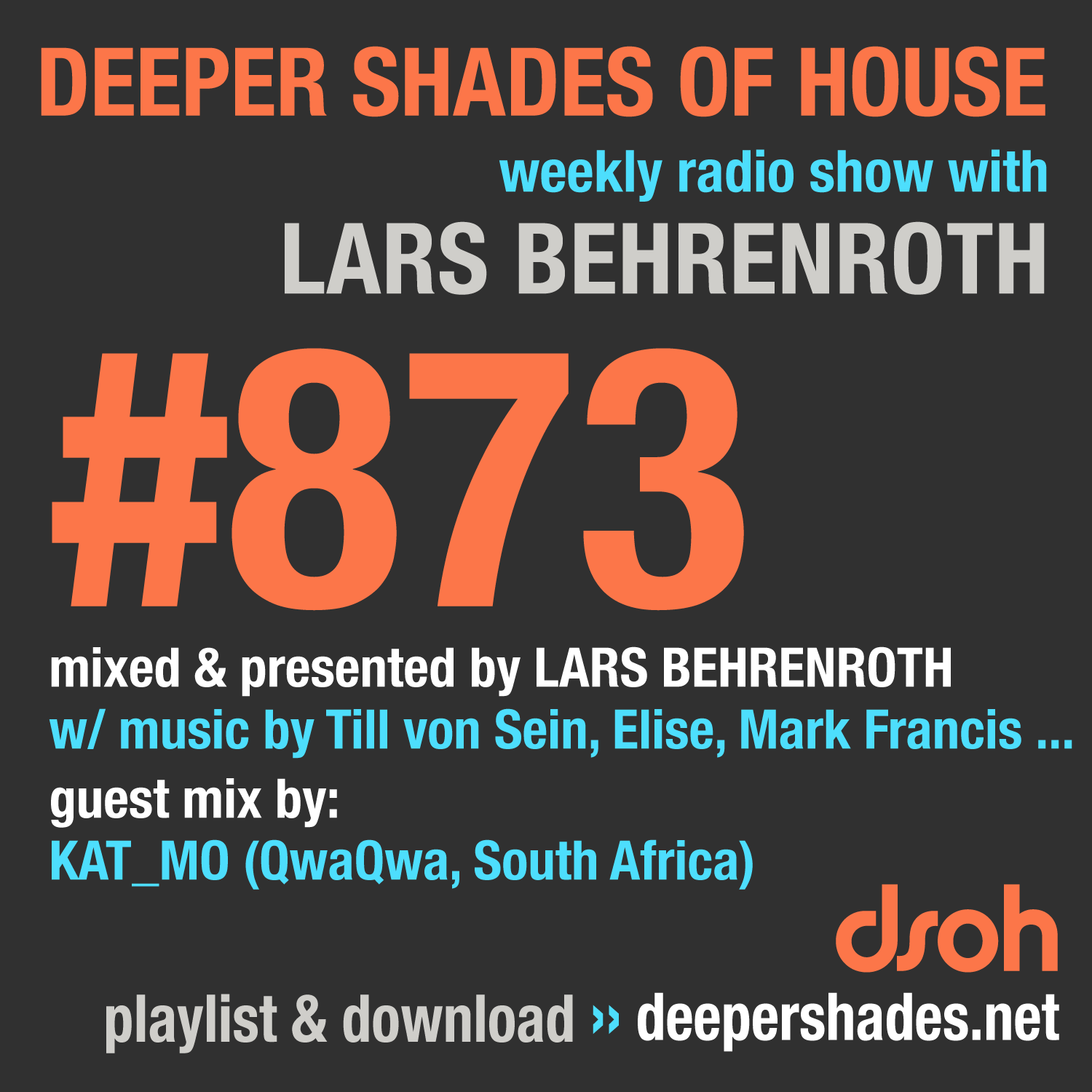 Deep House Radio Show Deeper Shades Of House 873