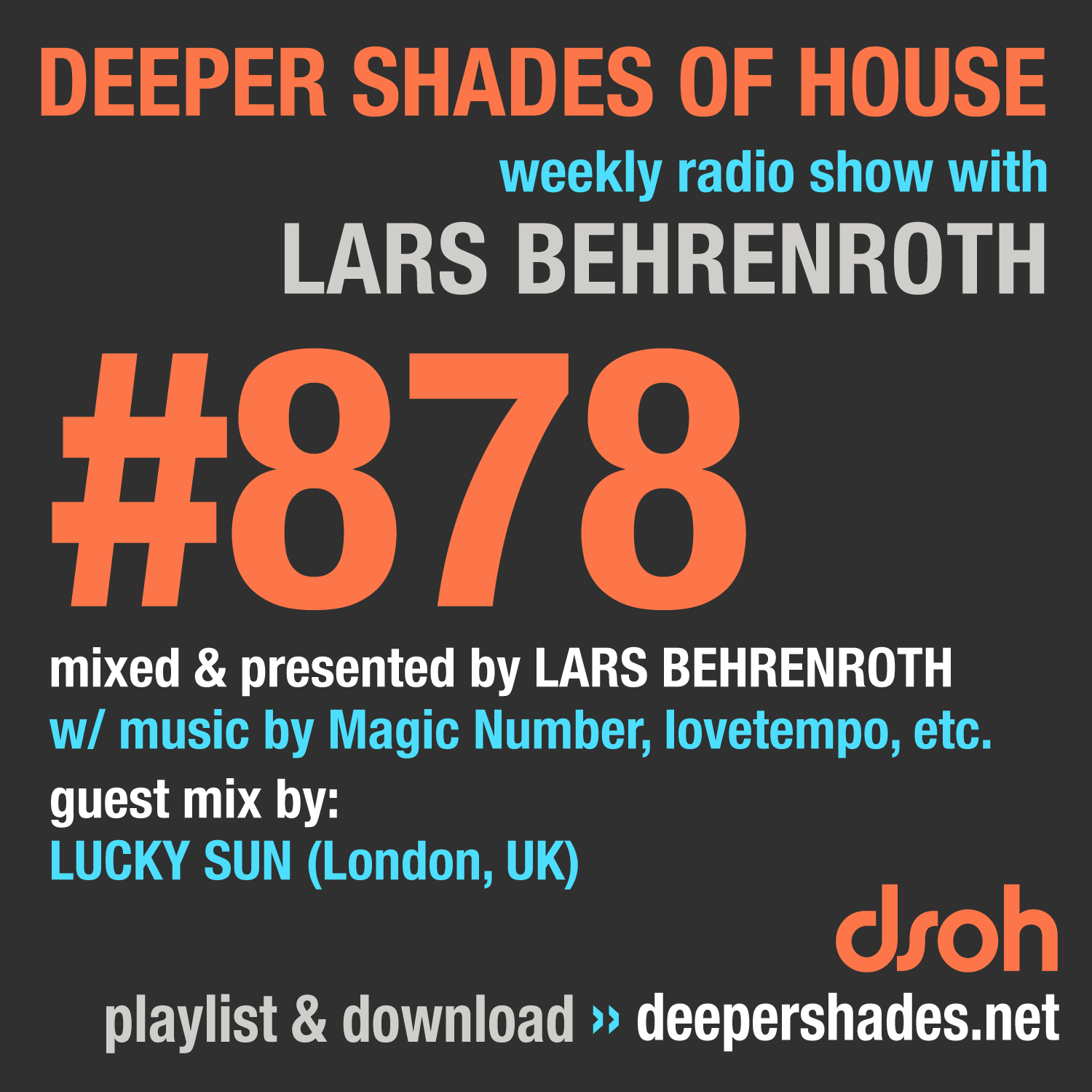 Deep House Radio Show Deeper Shades Of House 878