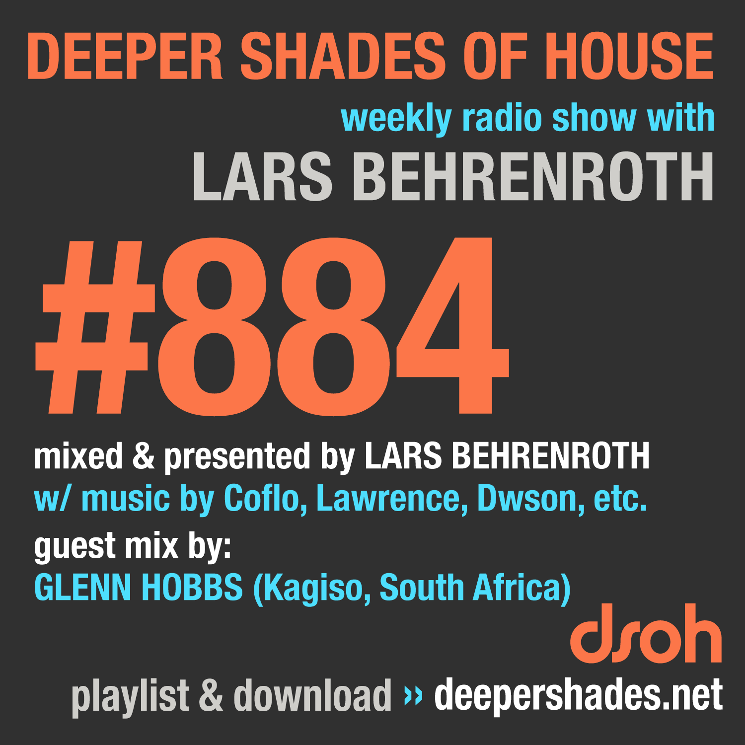 Deep House Radio Show Deeper Shades Of House 884